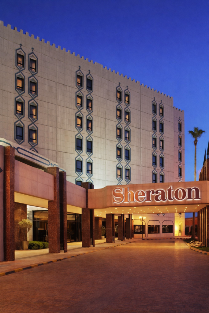 Sheraton hotel build